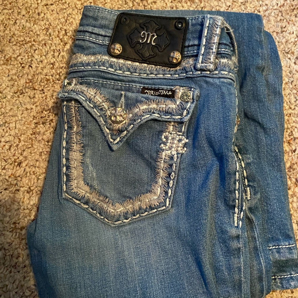 Size 28 Miss Me’s Low Rise